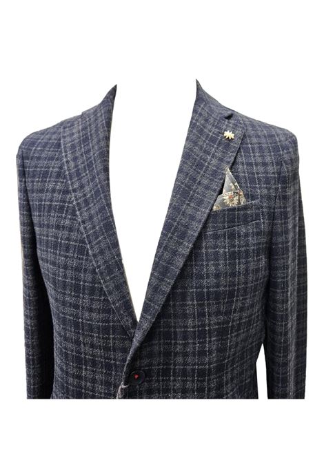 M.ritz Checkered Jacket MANUEL RITZ | suits Jacket | MU.2038.18363600500